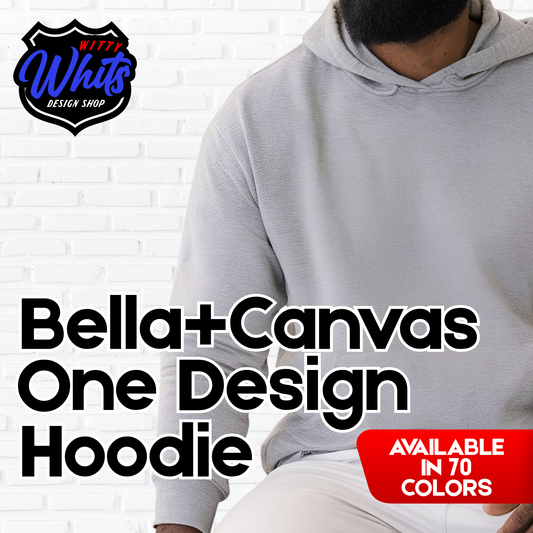 Single Sided Custom Bella+Canvas Hoodie