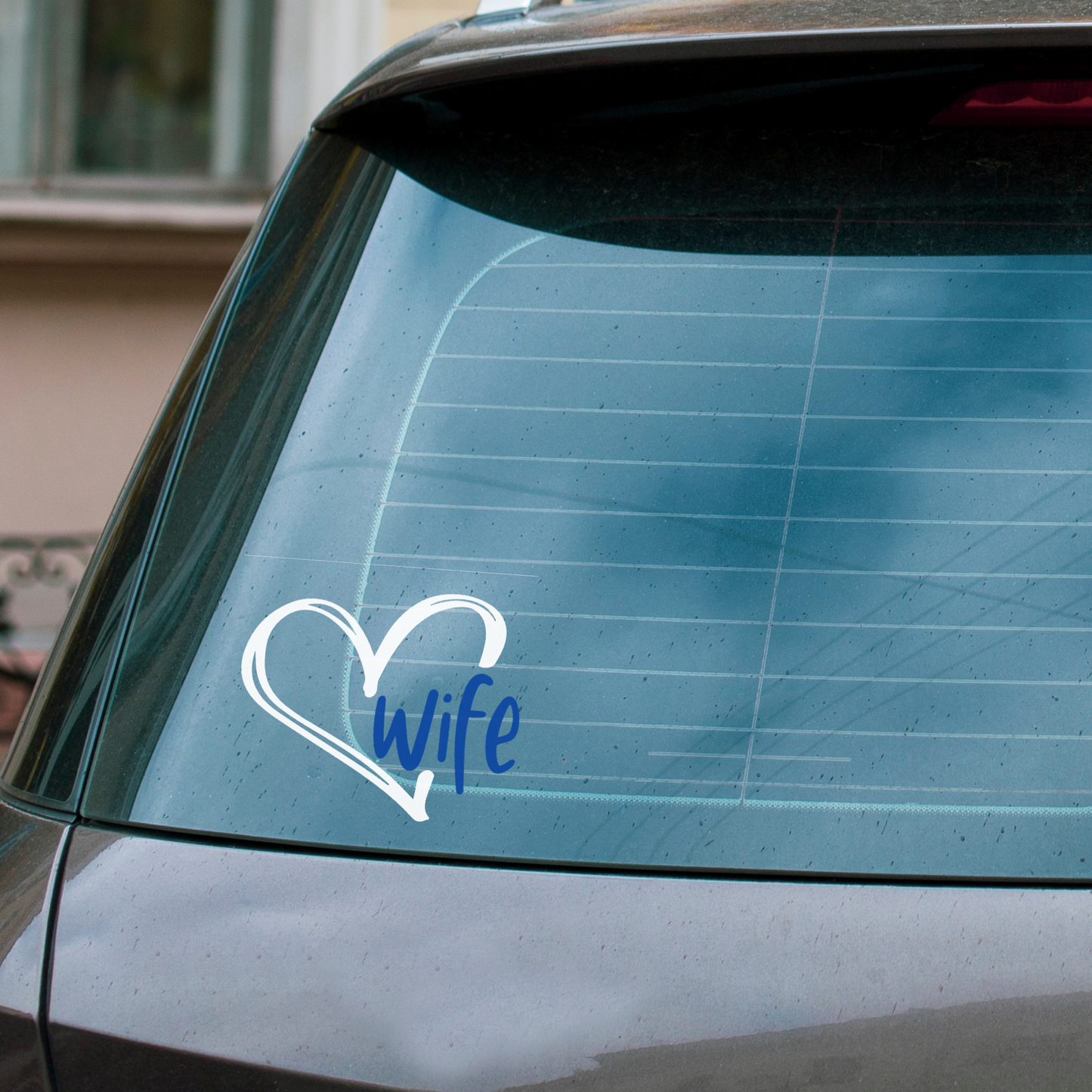 Police Wife Decal