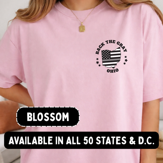 Corrections State Flag Comfort Colors Shirts