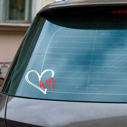 Firefighter Wife Decal