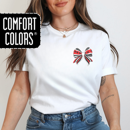 Fire Bow Comfort Colors Shirt