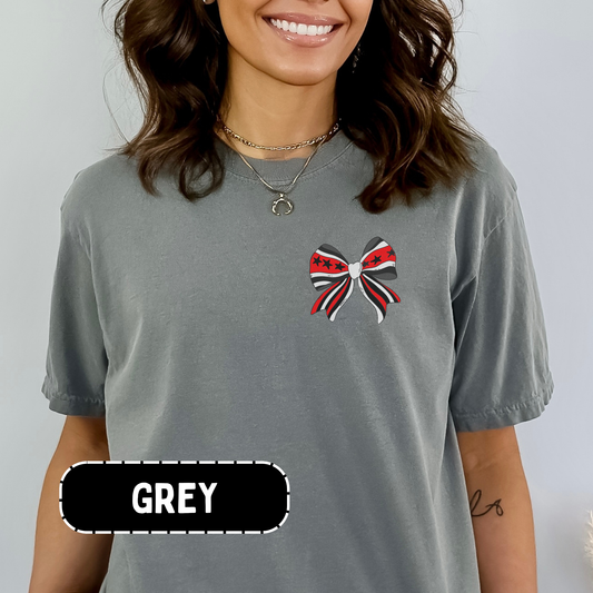Fire Bow Comfort Colors Shirt