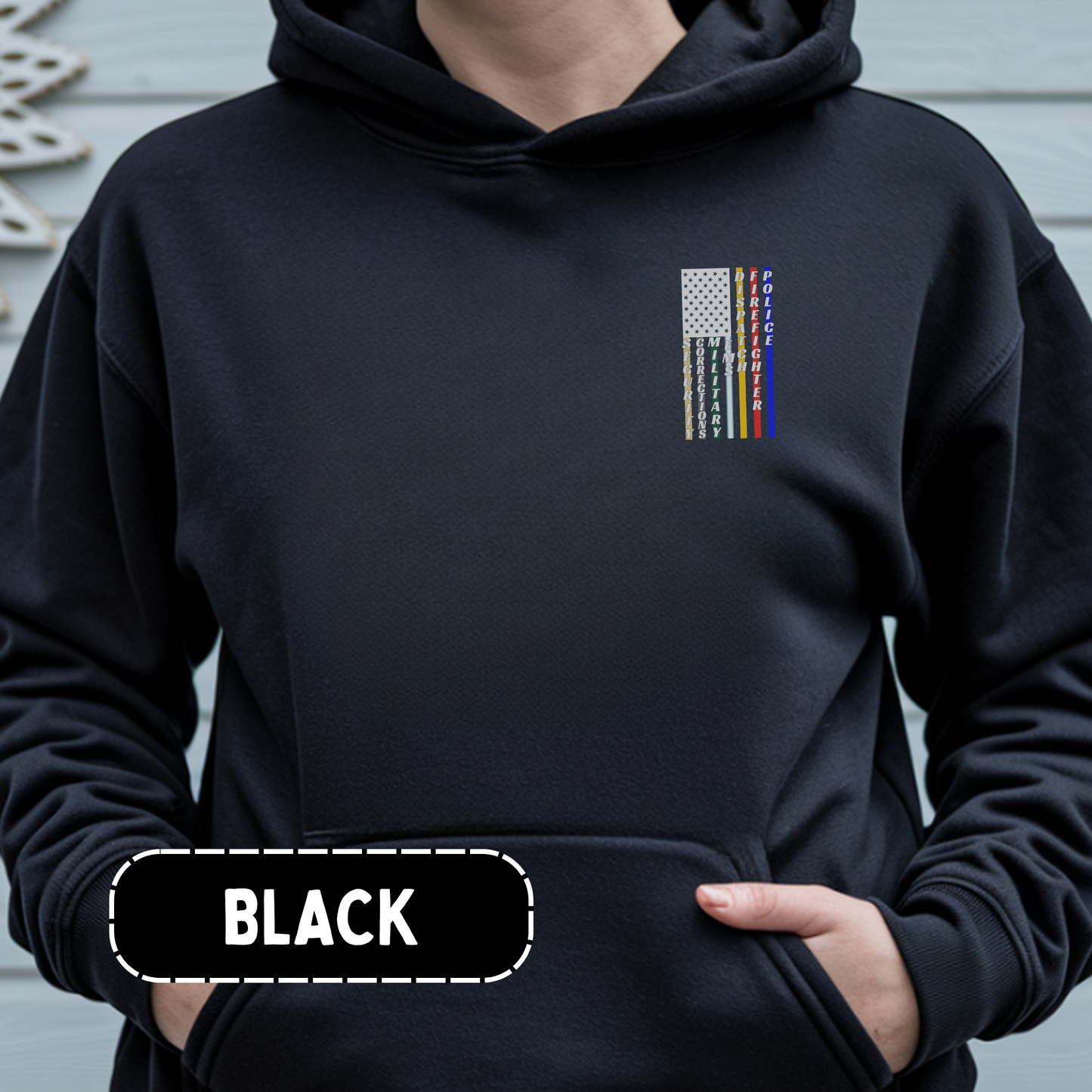 First Responder Flag Sweatshirt