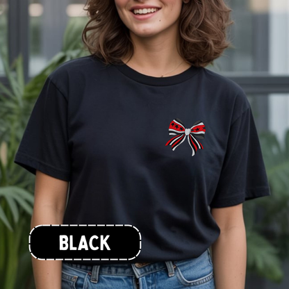 Fire Bow Comfort Colors Shirt