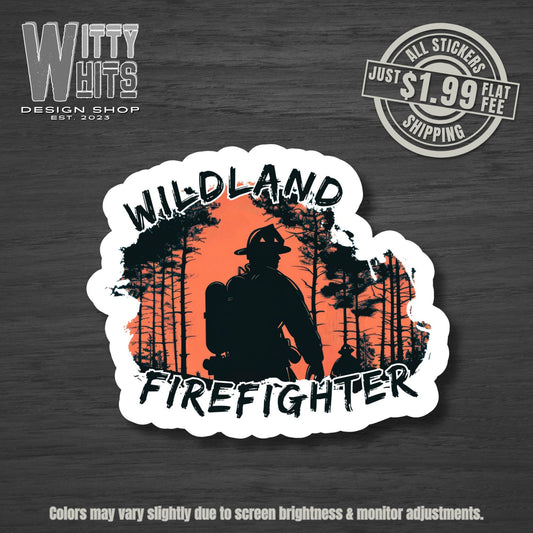 Wildland Firefighter Sticker