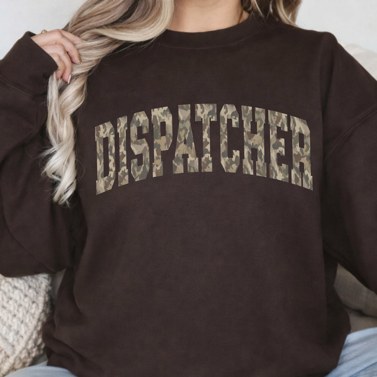 Camo Dispatcher Crewneck