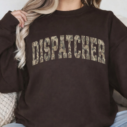 Camo Dispatcher Crewneck