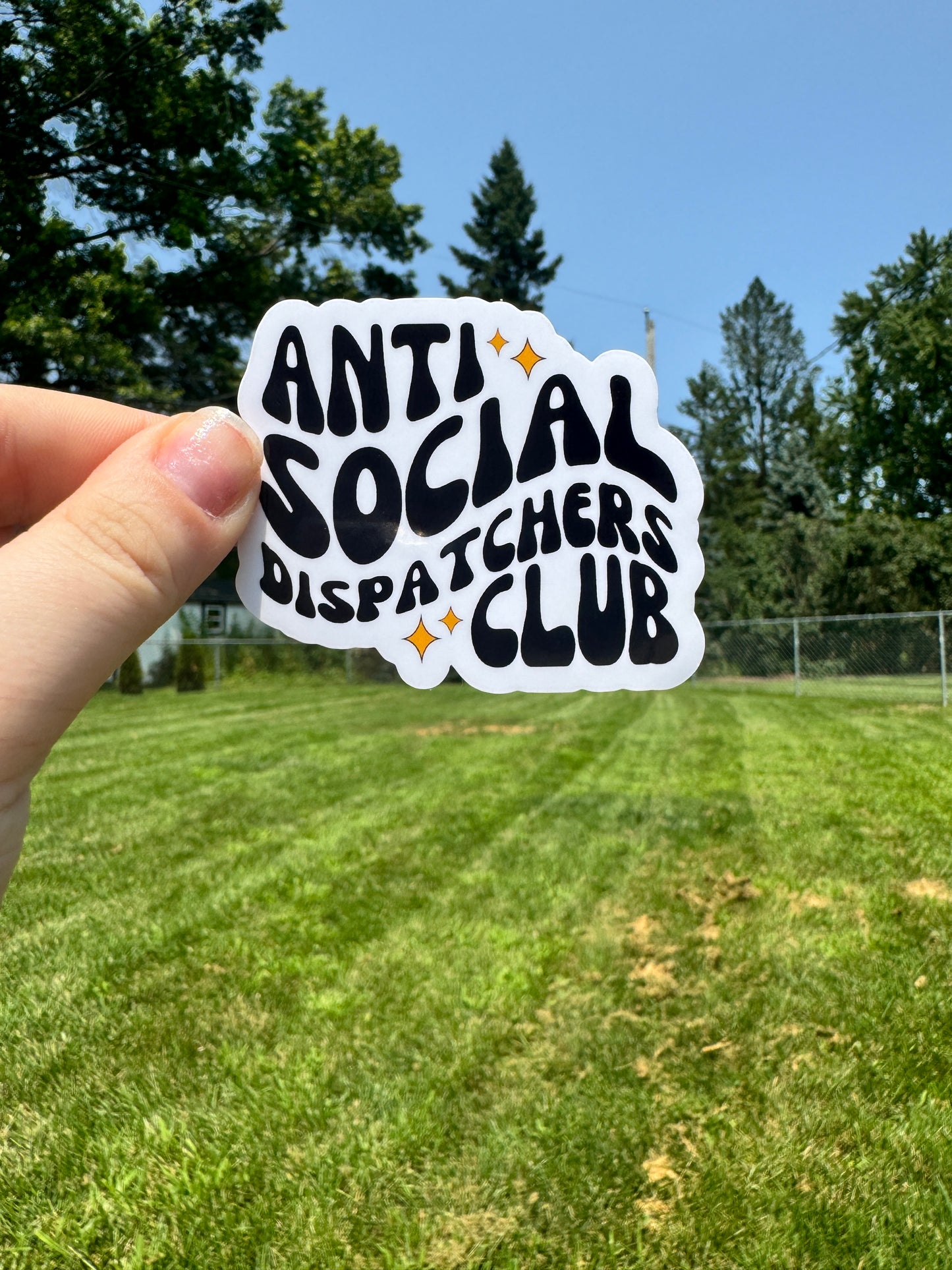 Antisocial Dispatcher Sticker