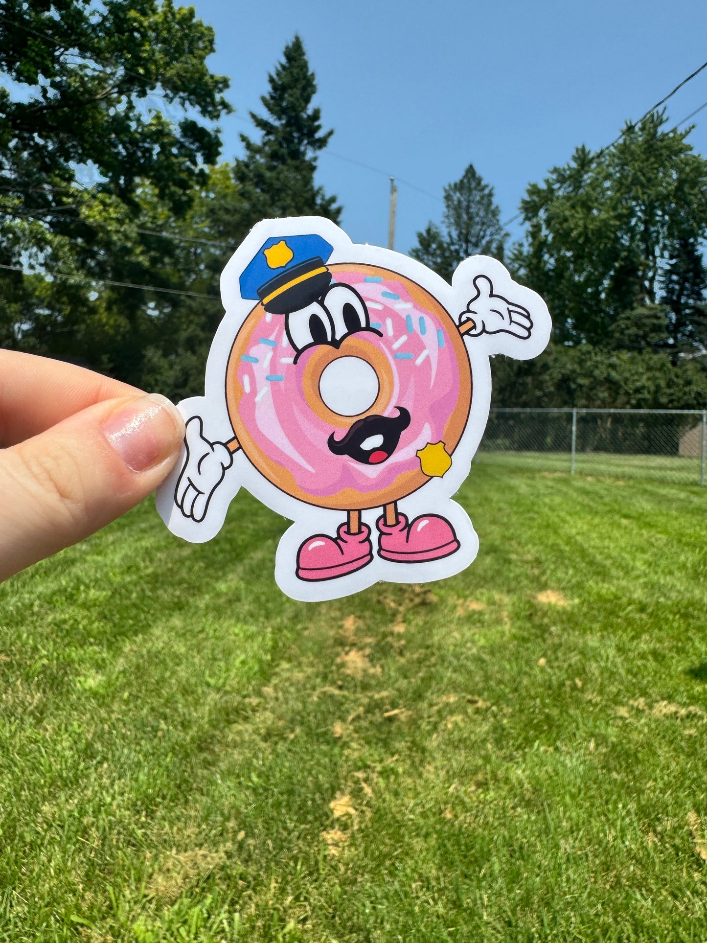 Donut Police Sticker