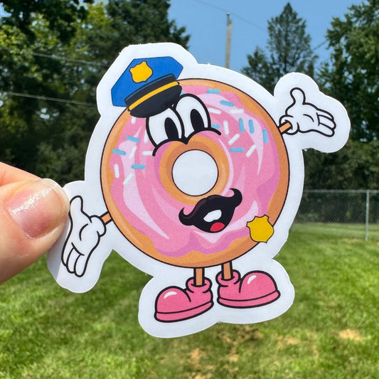 Donut Police Sticker