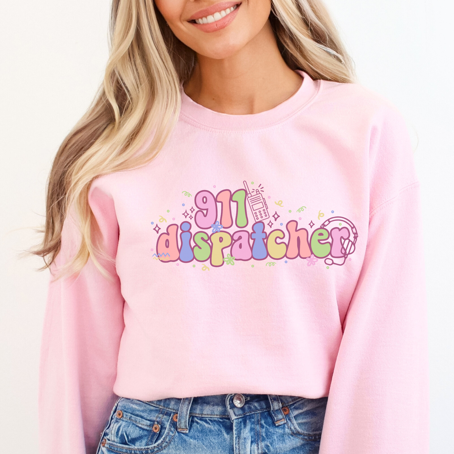 Pastel Dispatcher Crewneck
