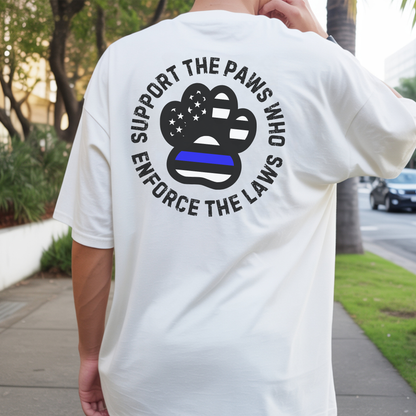 Support the Paws Police Shirt