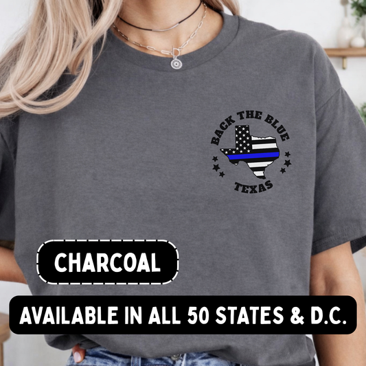 Police State Flag Gildan Shirts