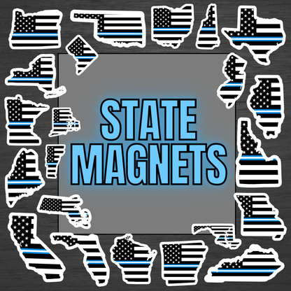EMS State Flag Magnets