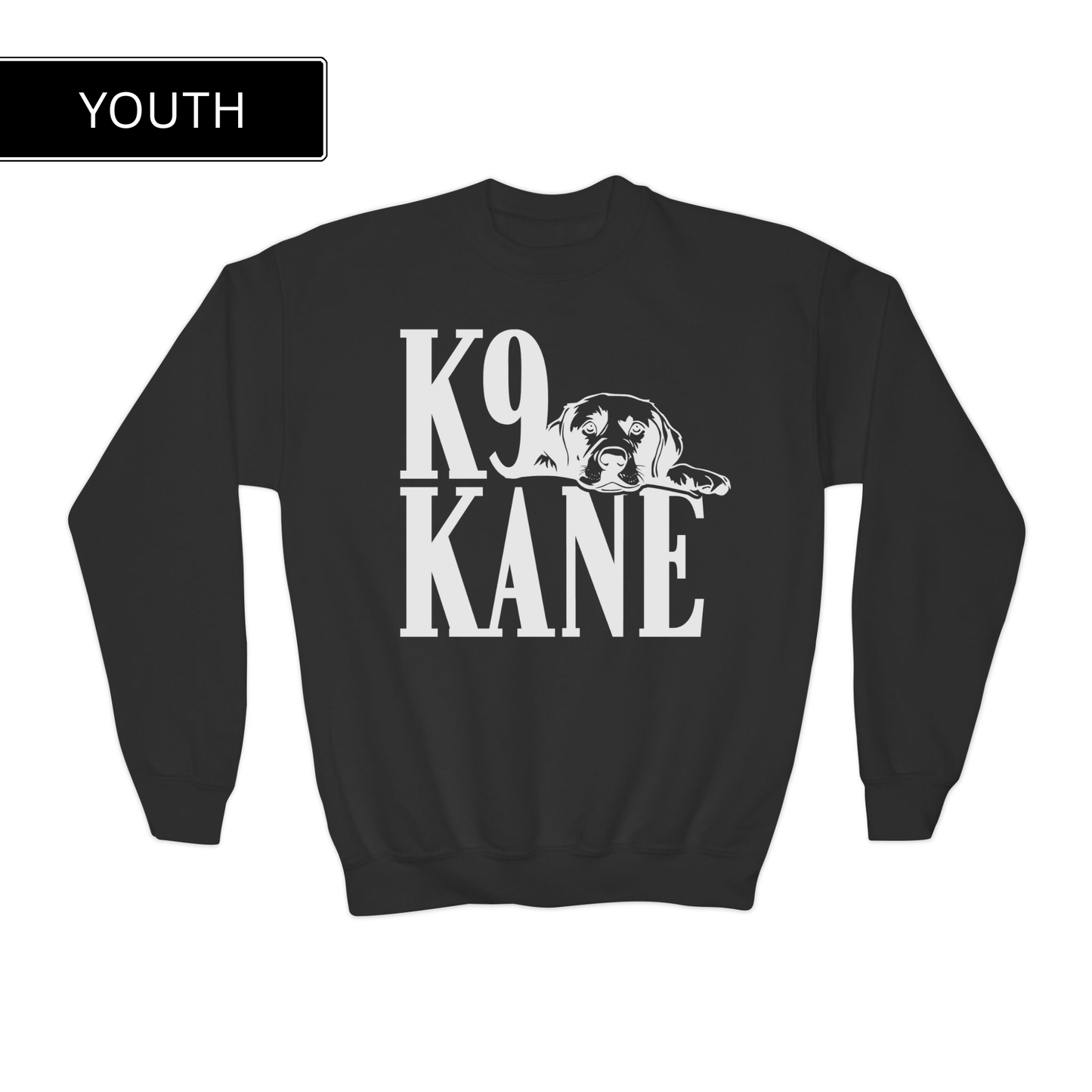 K9 Kane Youth Crewneck
