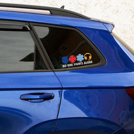 No One Fights Alone Decal