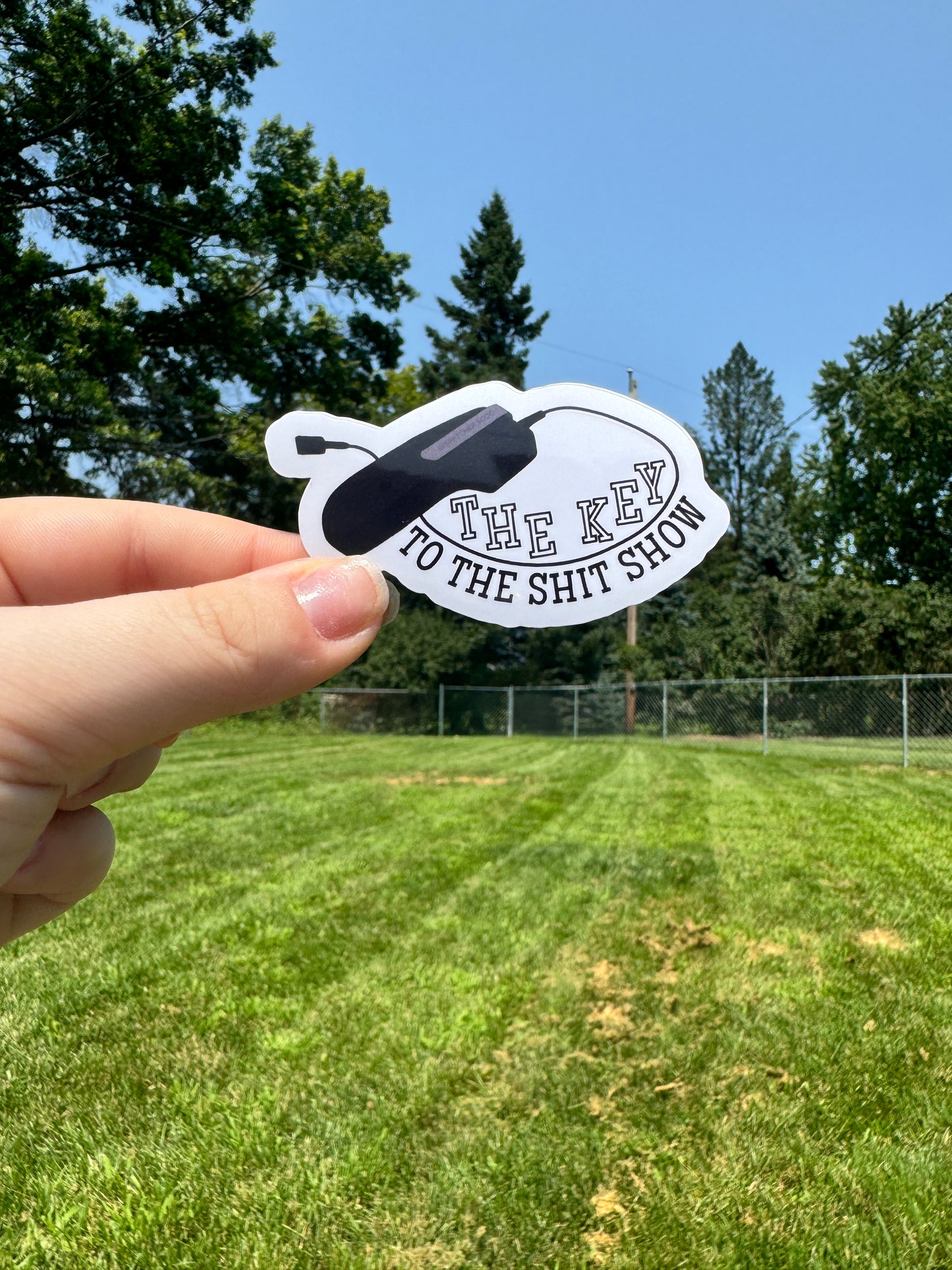 Key to the Shit Show Dispatch Sticker