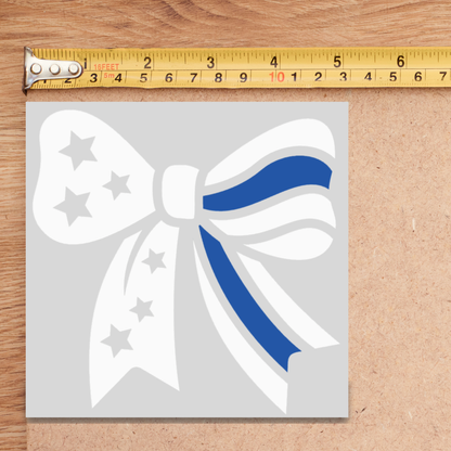 Police Bow Decal