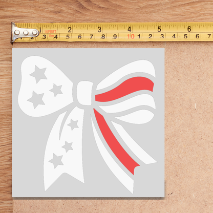 Firefighter Bow Decal