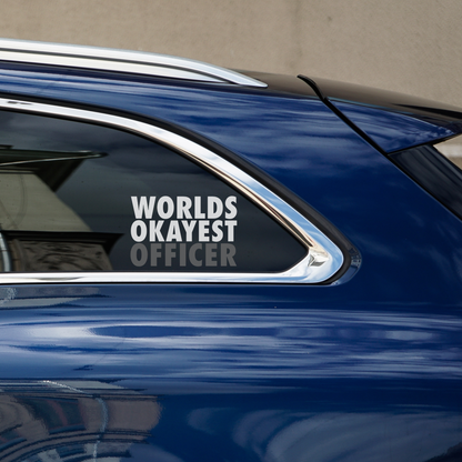 Worlds Okayest Corrections Decal