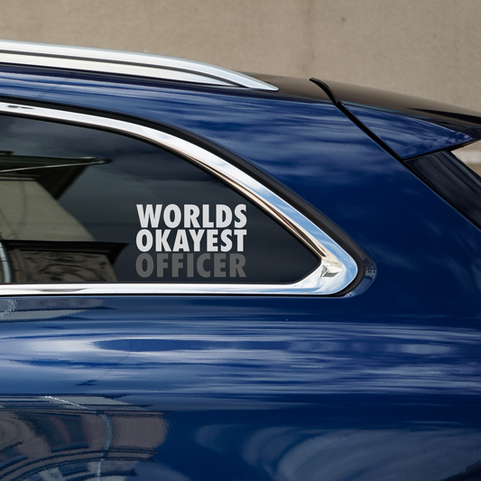 Worlds Okayest Corrections Decal