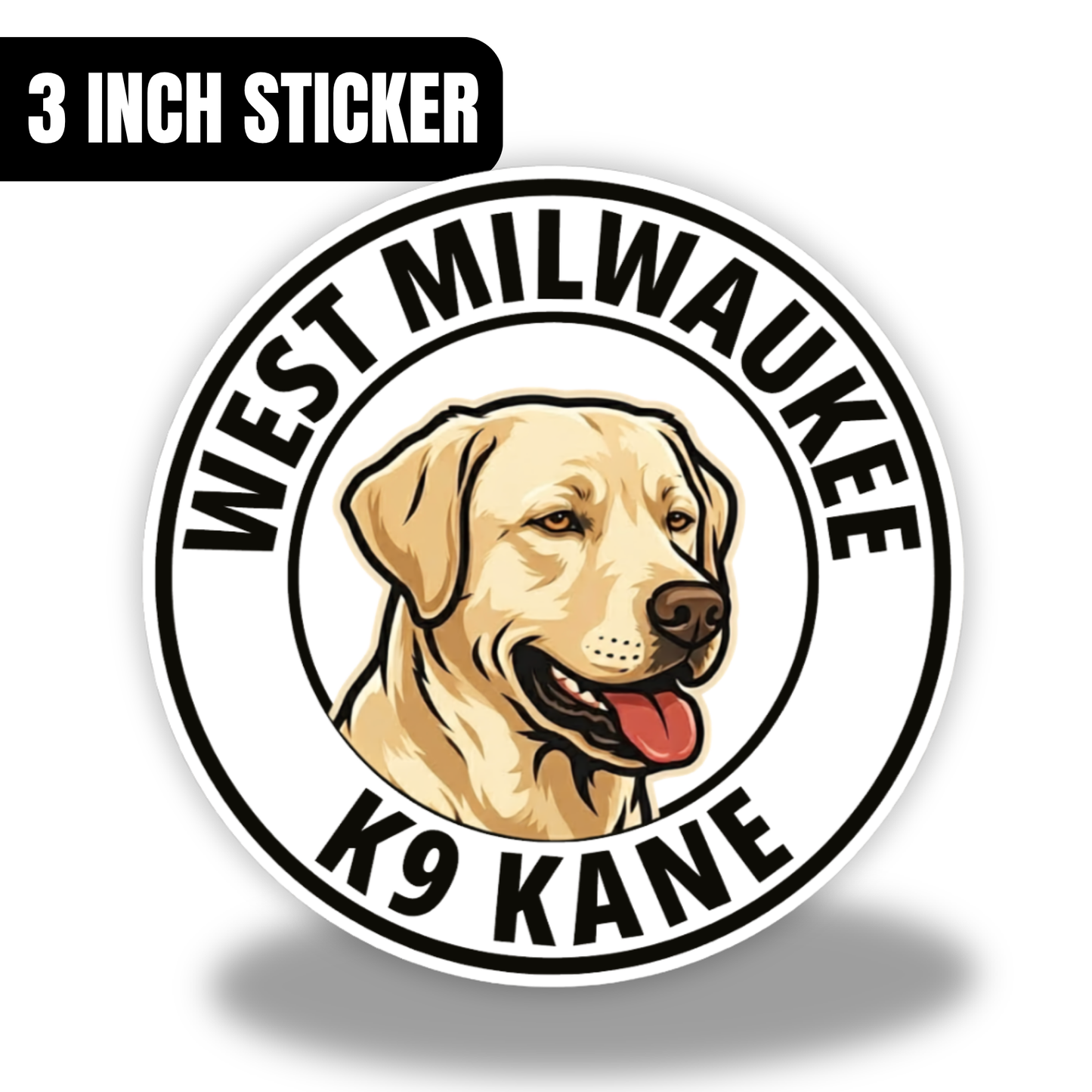 K9 Kane Simple Sticker