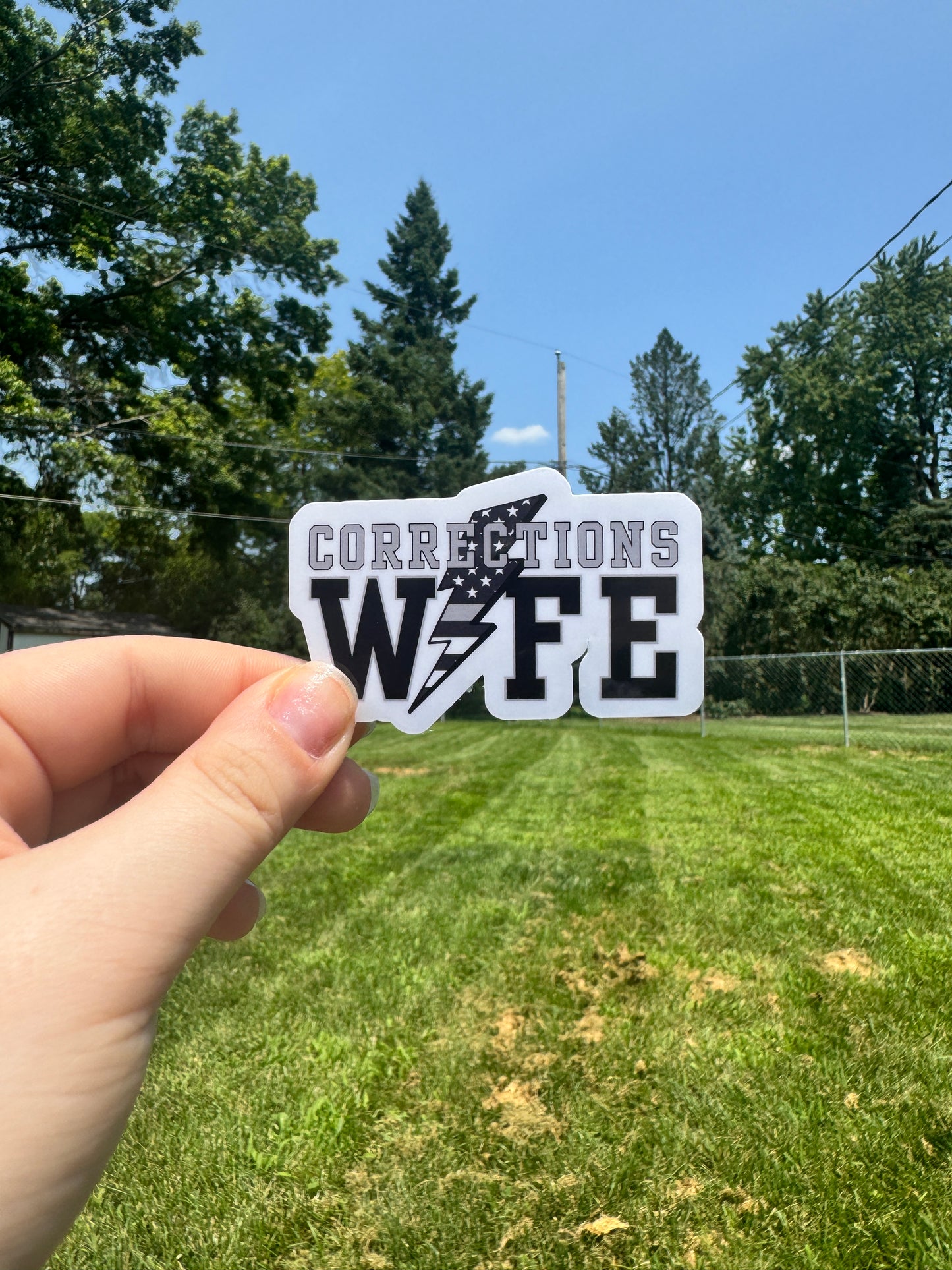 Lightning CO Wife Sticker