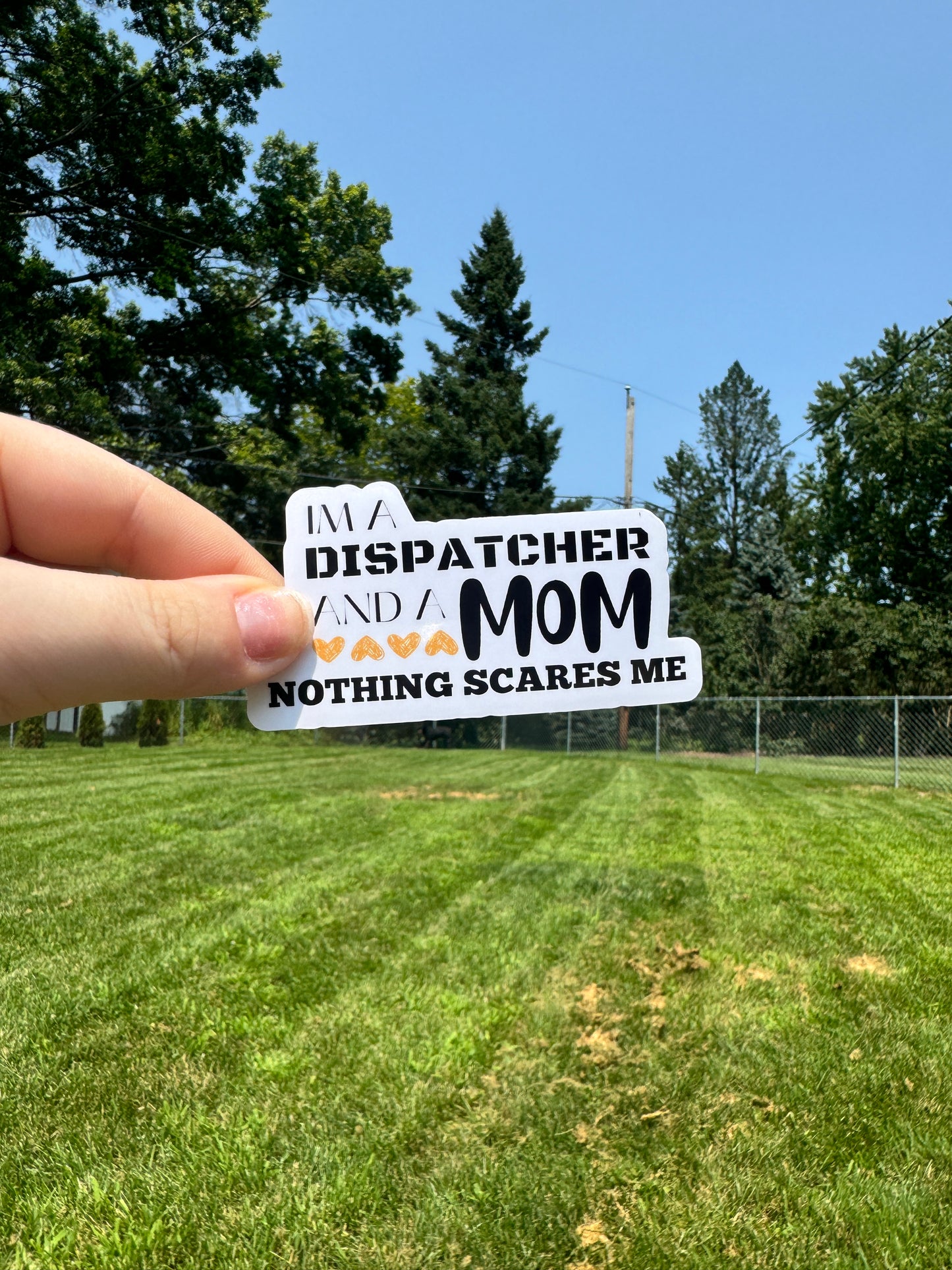 Dispatcher Mom Sticker