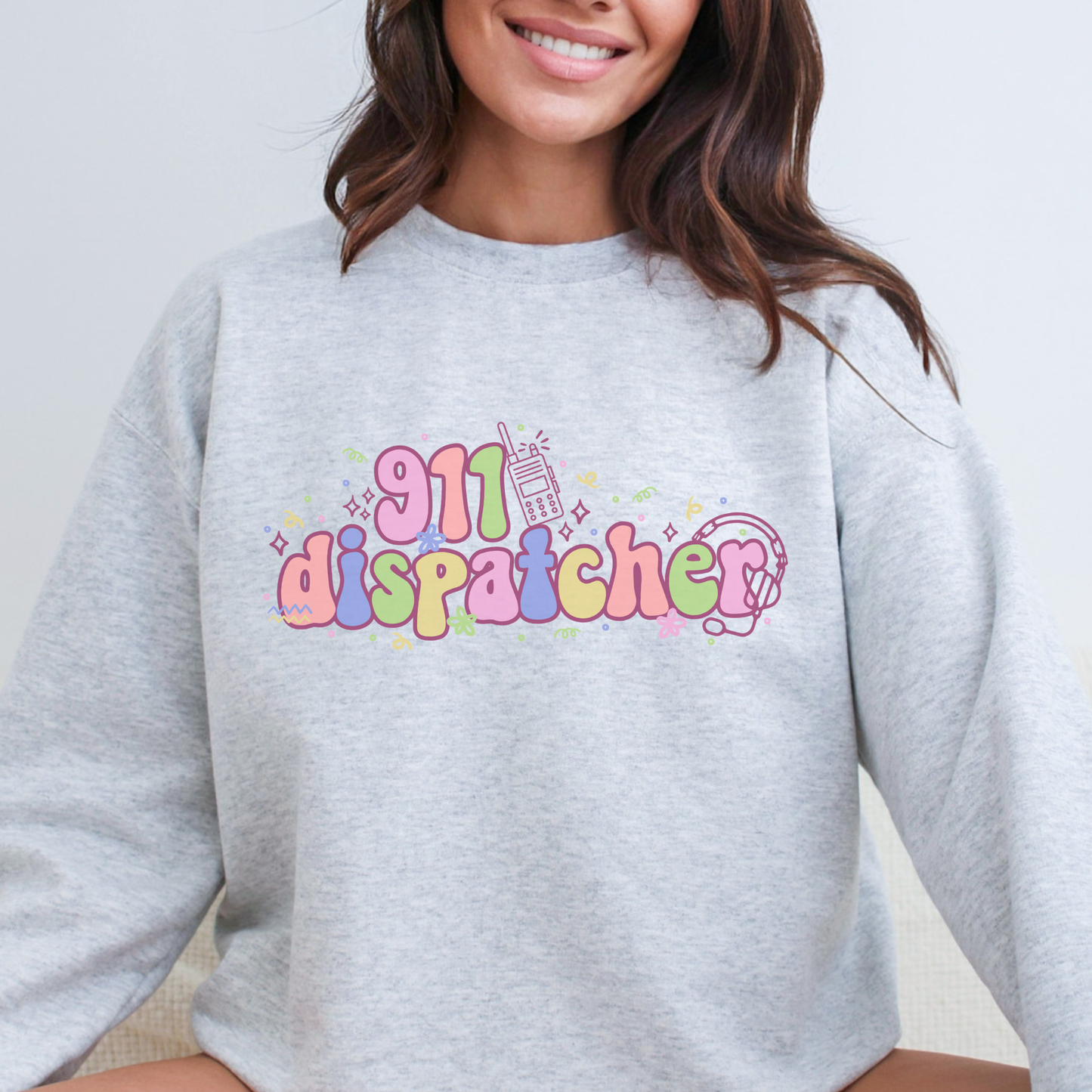 Pastel Dispatcher Crewneck