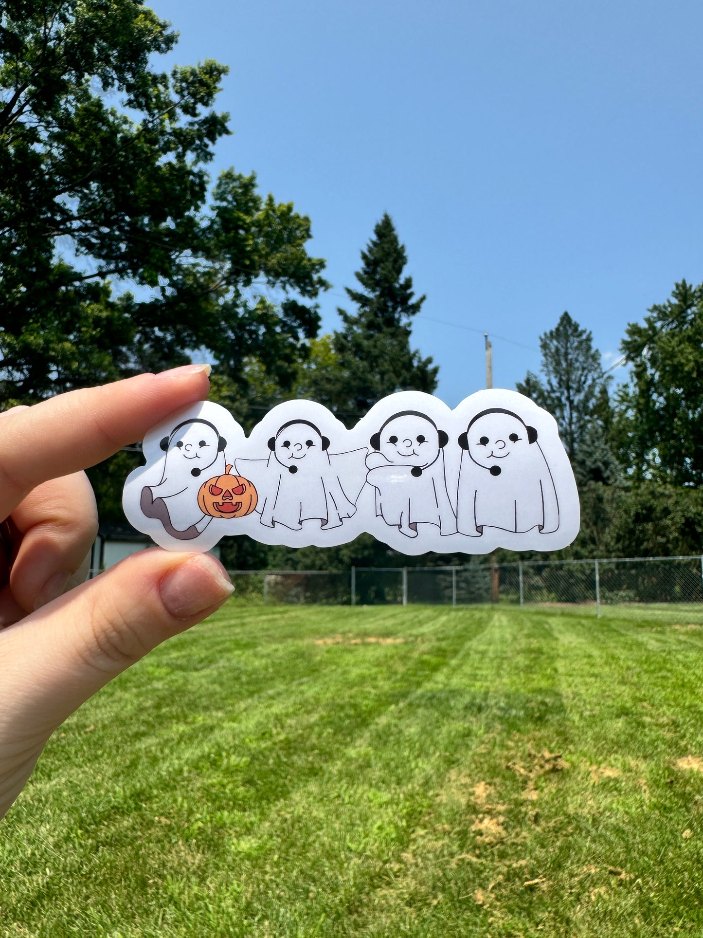 Dispatcher Ghost Sticker