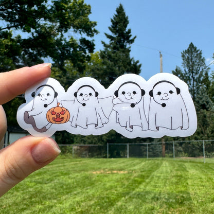 Dispatcher Ghost Sticker
