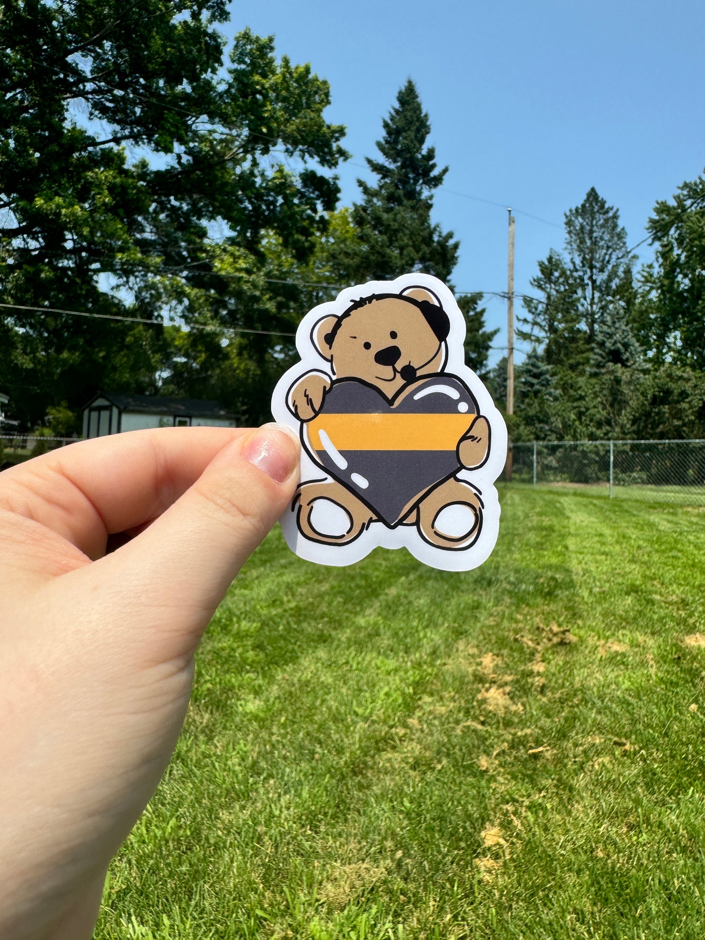 Dispatch Bear Sticker