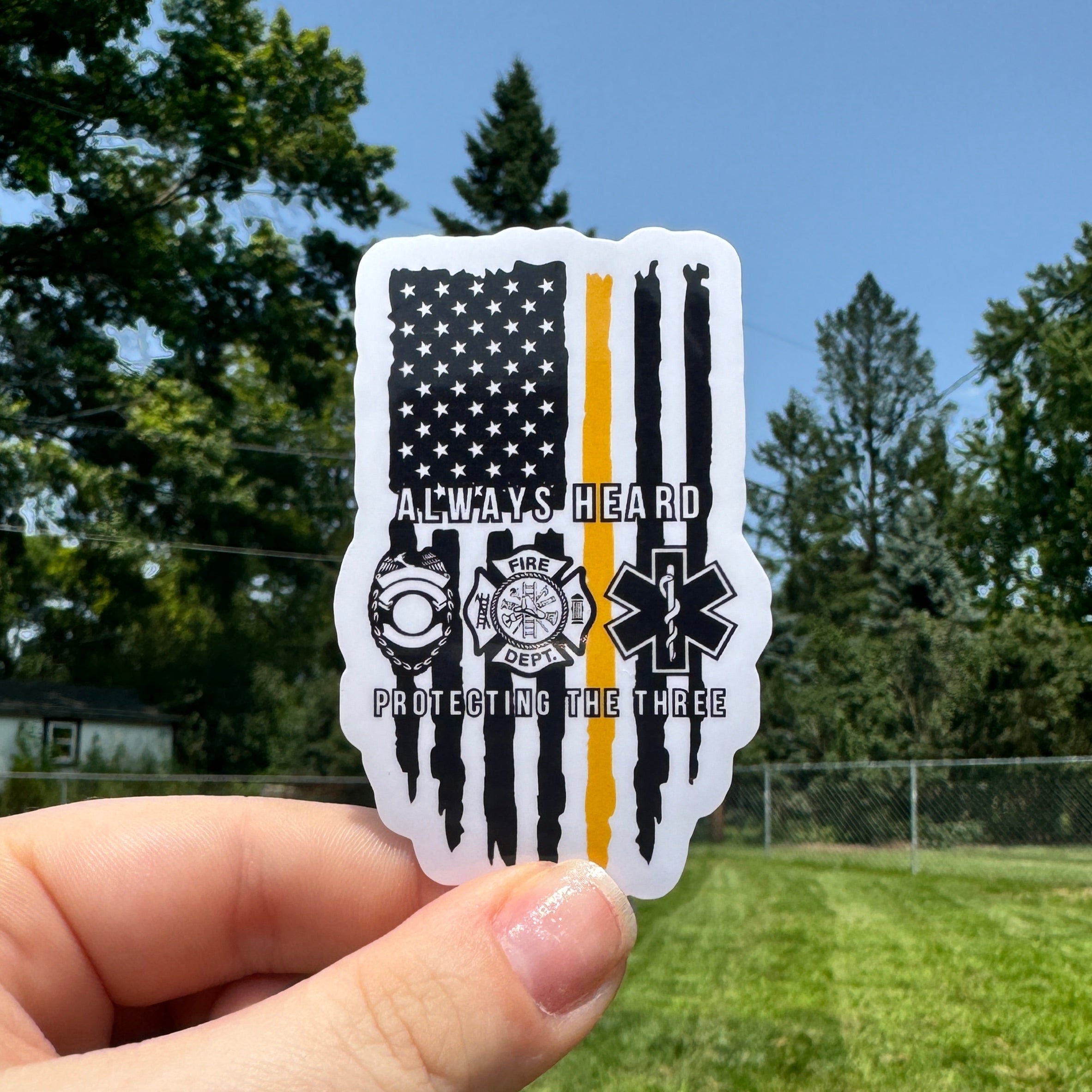 Protecting the Three Dispatch Sticker – Witty Whits Design Shop