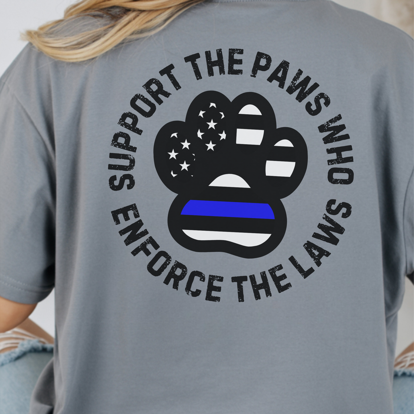 Support the Paws Police Shirt