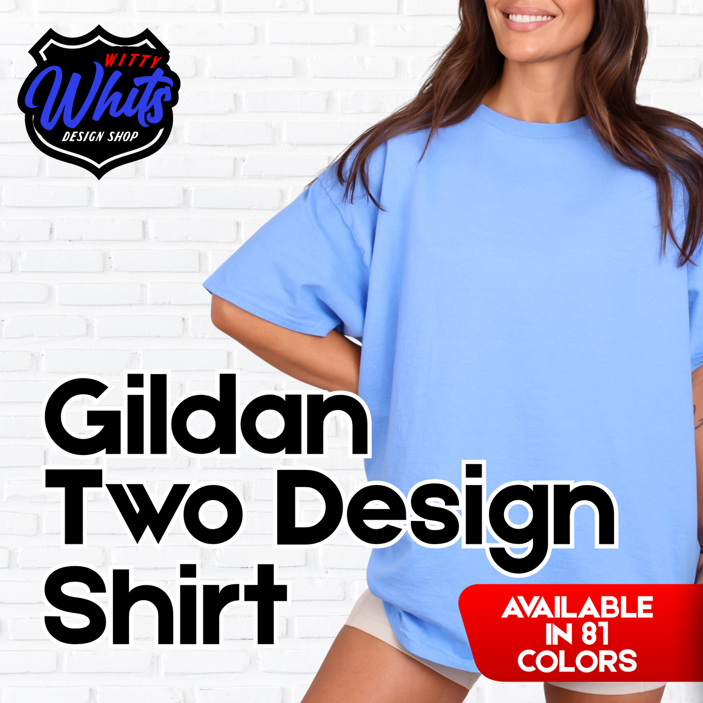 Double Sided Custom Gildan Shirt
