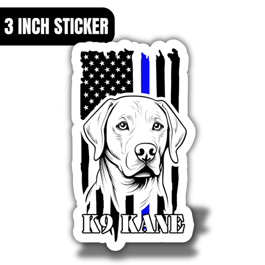 K9 Kane Classic Sticker