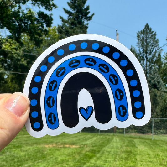 Police Rainbow Sticker