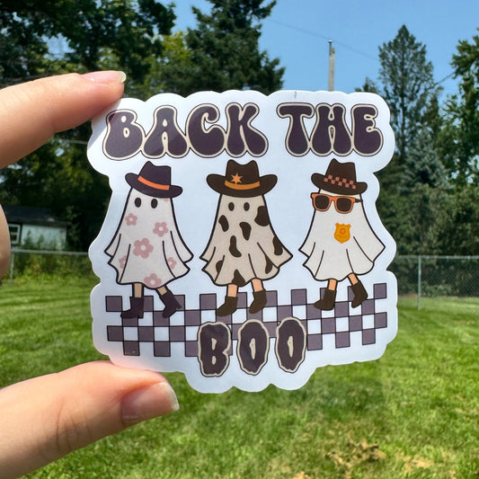 Back the Boo Police Sticker