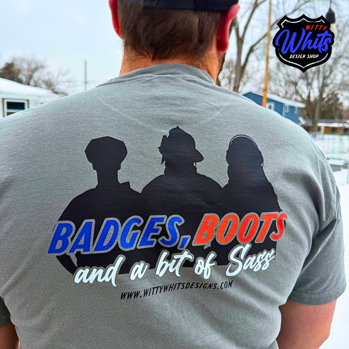 Badges and Boots Shirt