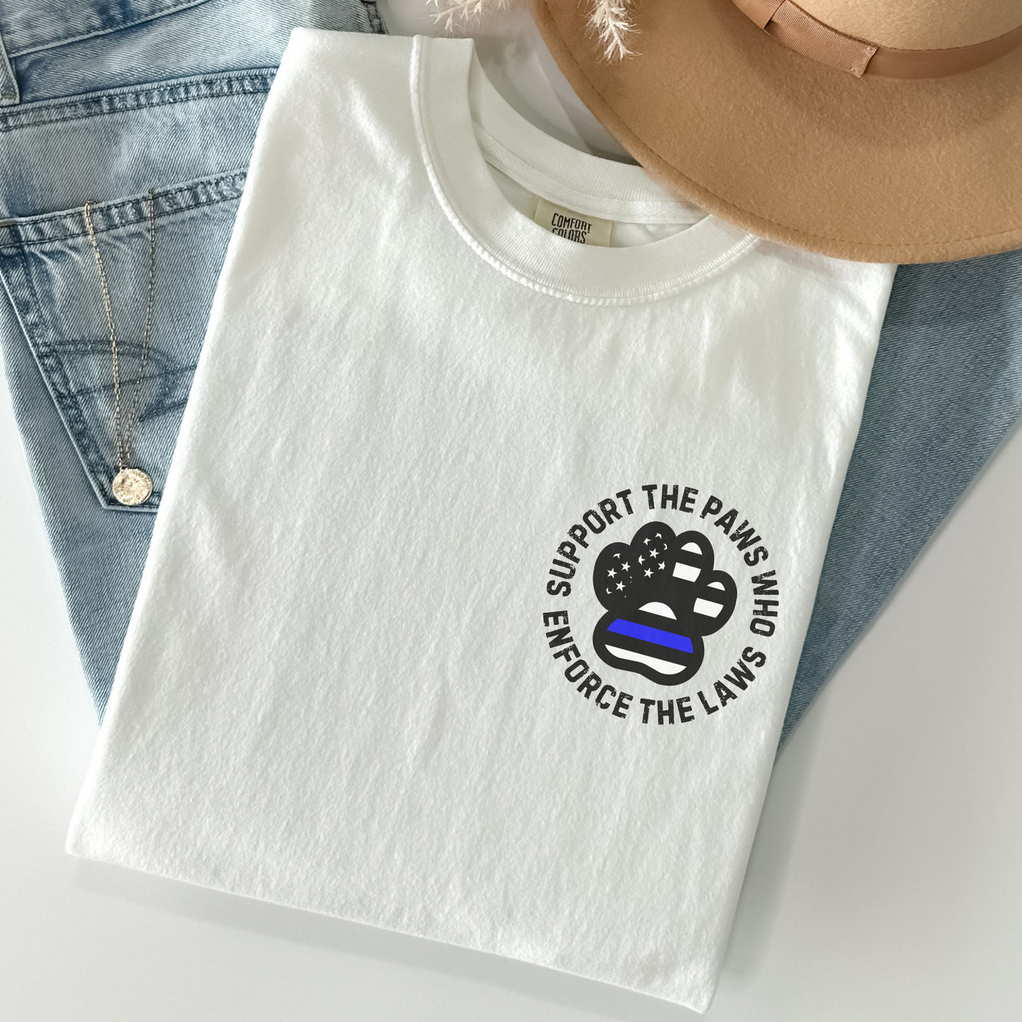 Support the Paws Police Shirt