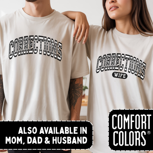 Corrections Flag Comfort Colors Shirt