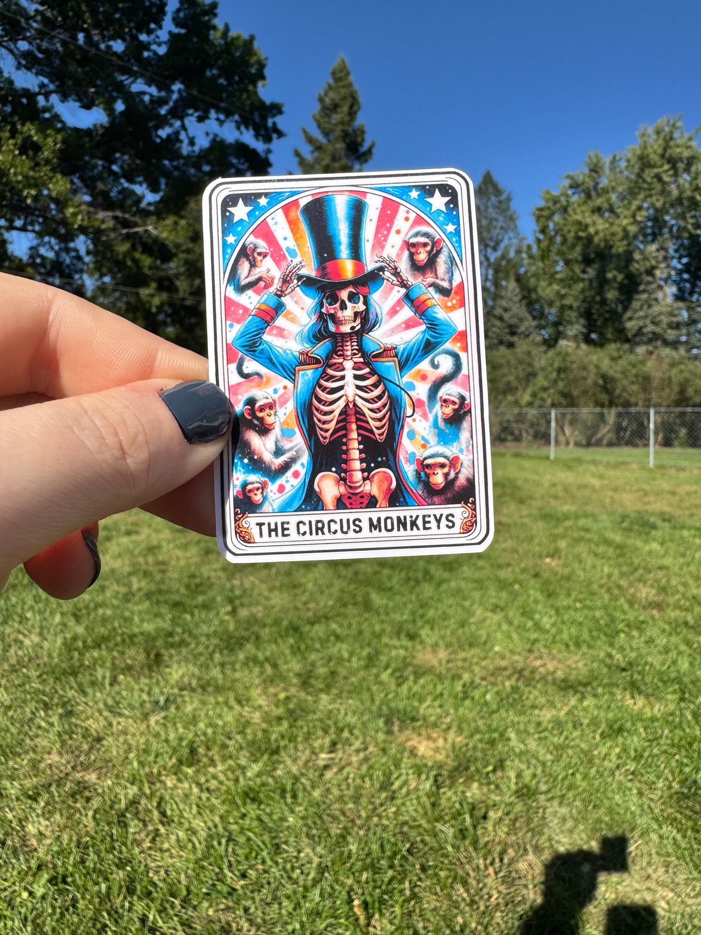 Dispatcher Tarot Card Stickers