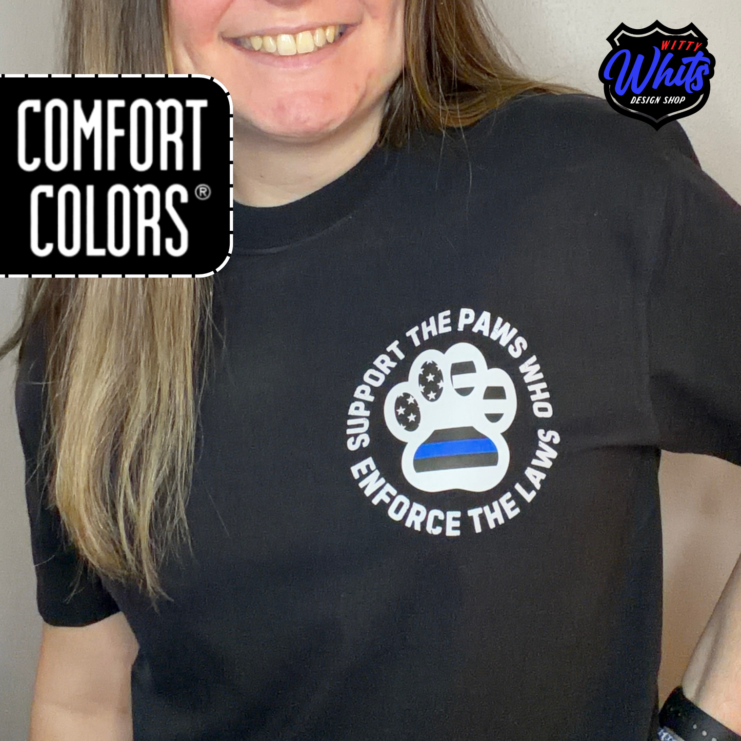 Support the Paws Police Shirt