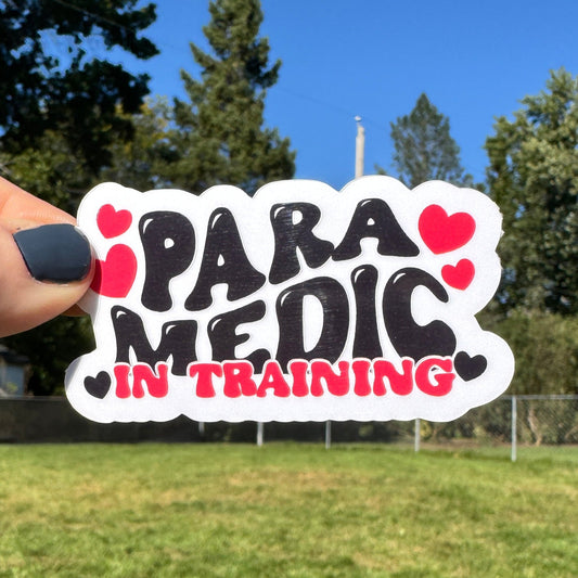 Paramedic in Training Sticker