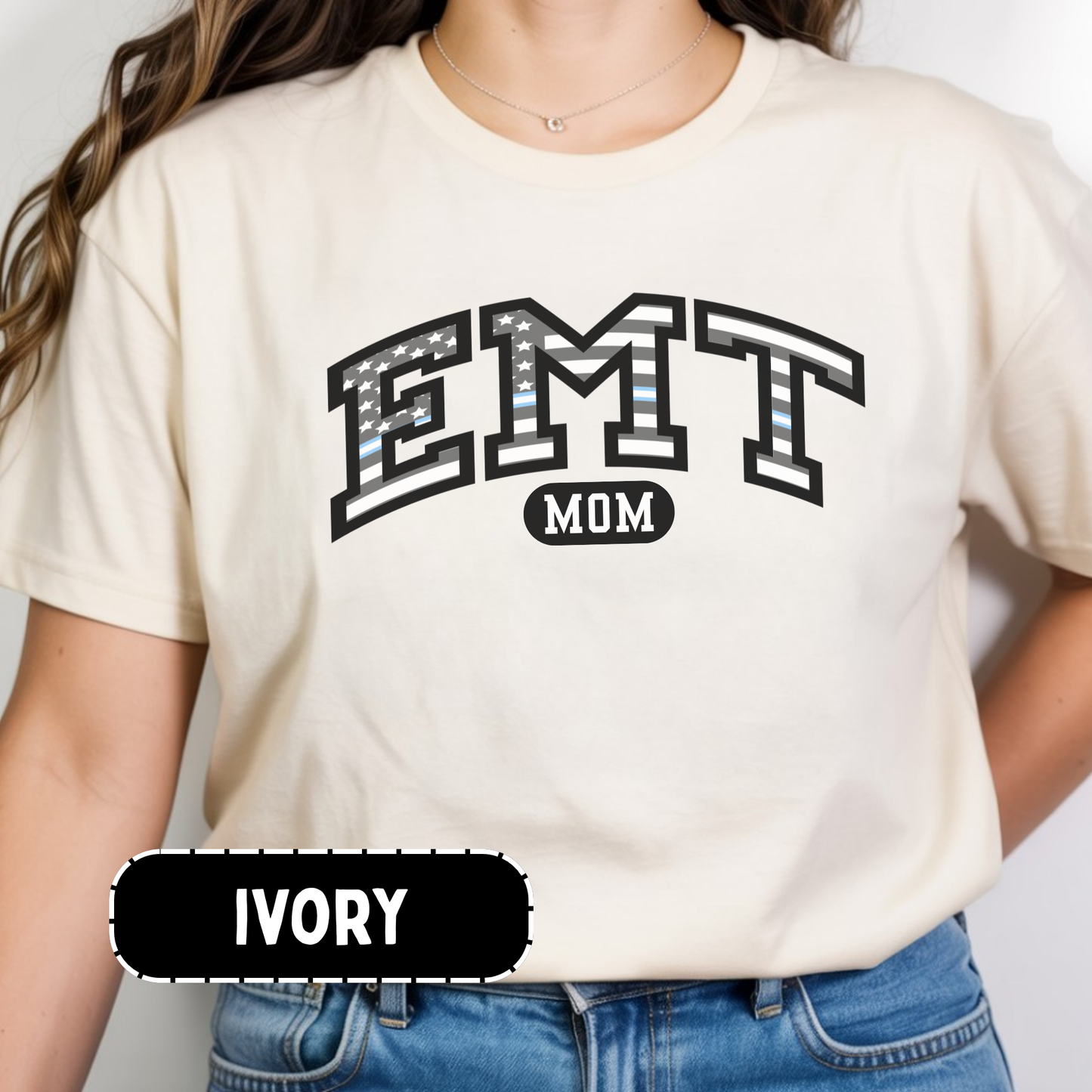 EMT Flag Comfort Colors Shirt