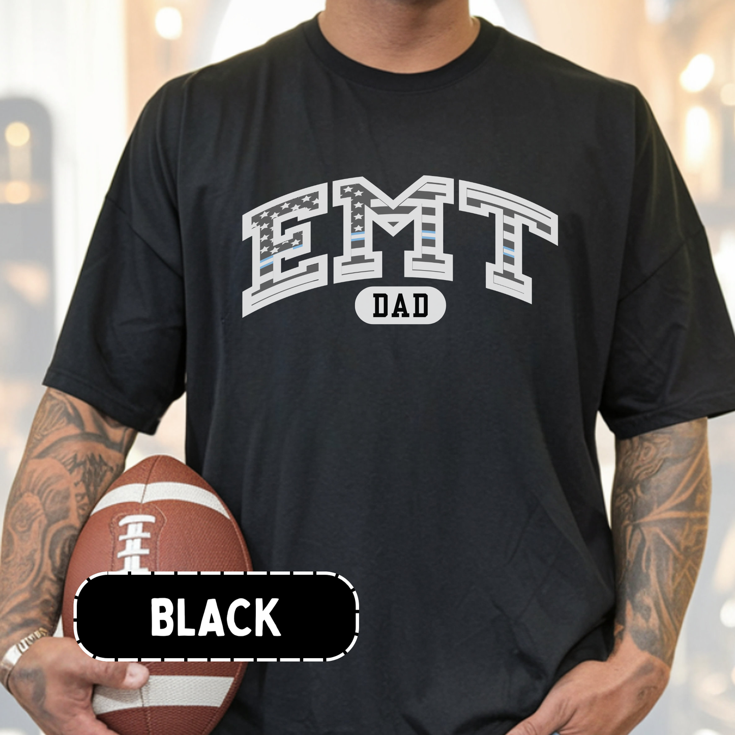 EMT Flag Comfort Colors Shirt