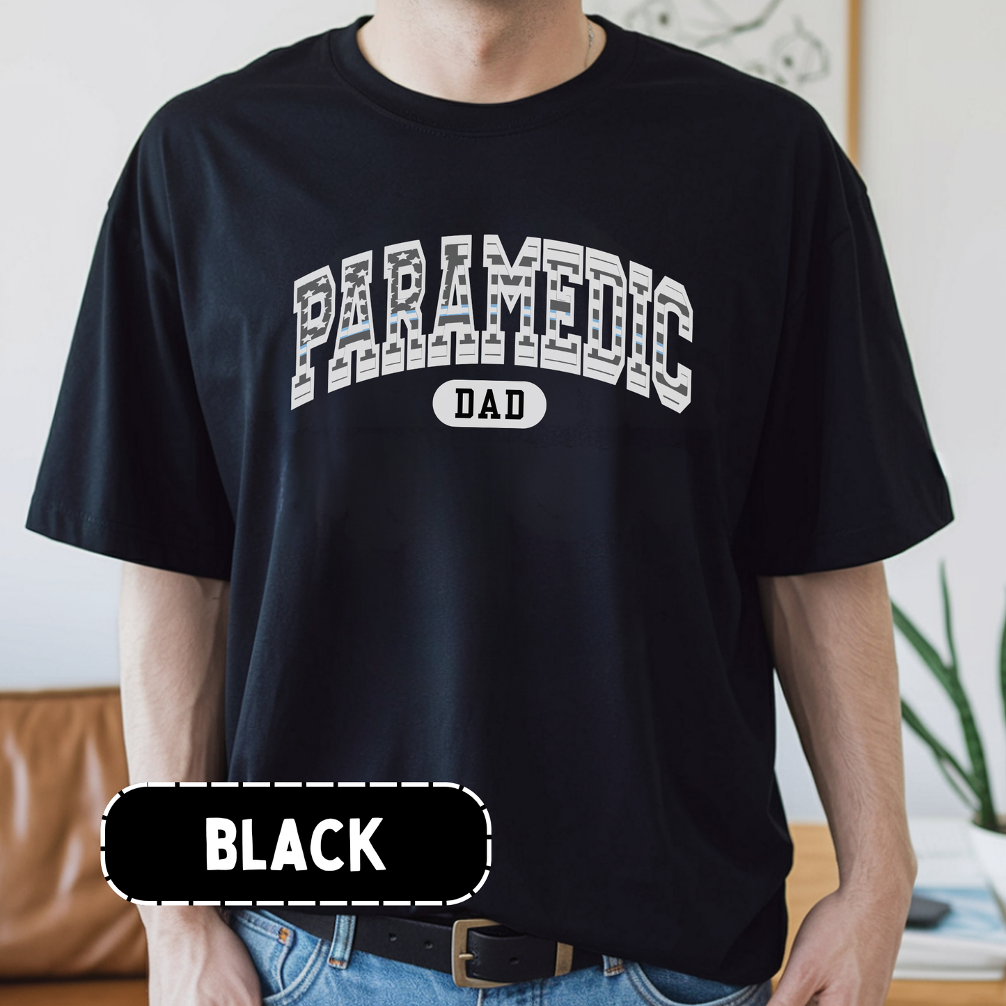 Paramedic Flag Comfort Colors Shirt