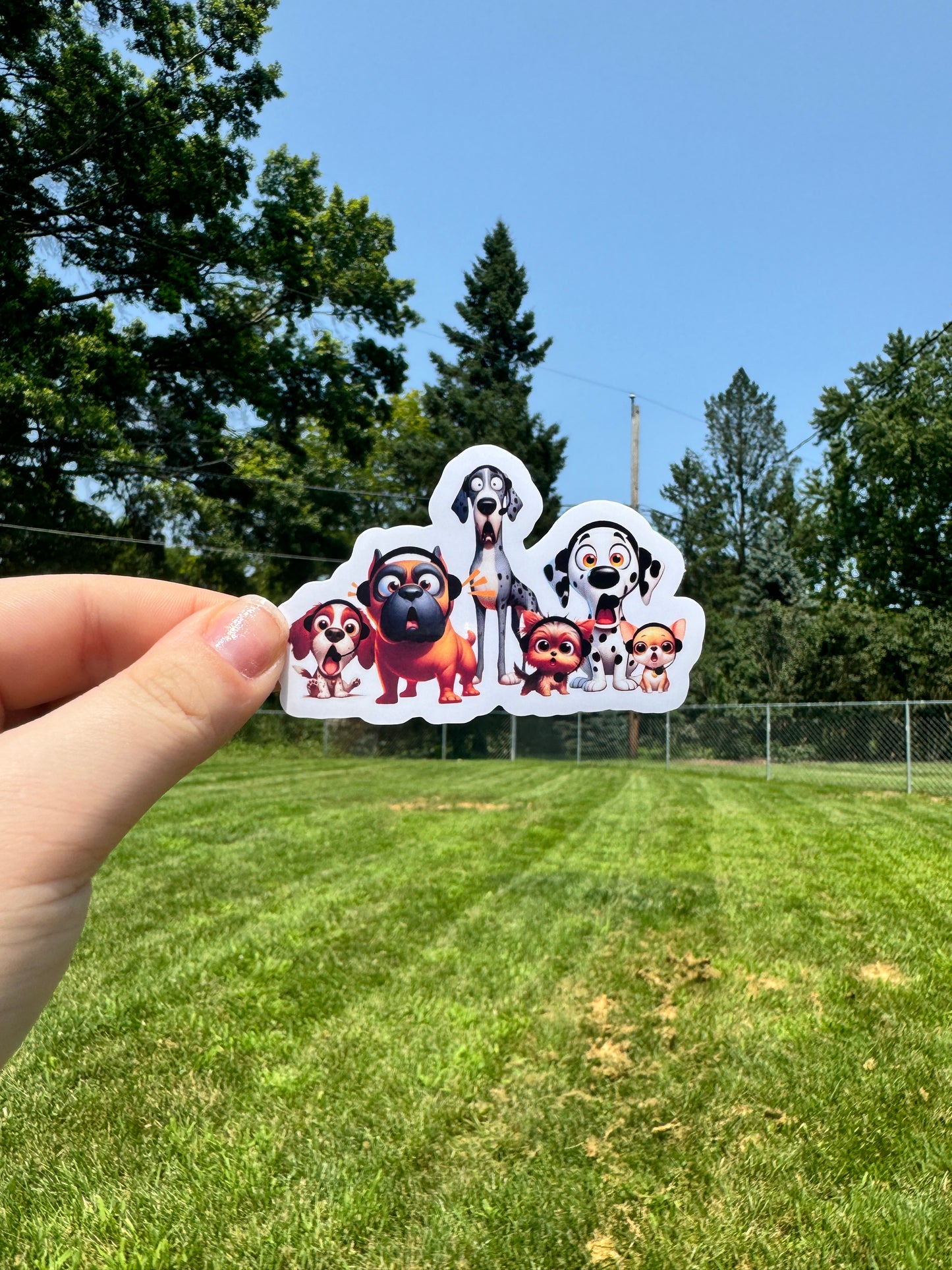 Dispatch Dogs Sticker