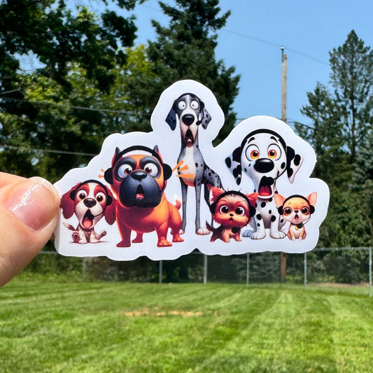 Dispatch Dogs Sticker