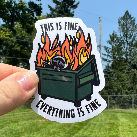This is Fine Dispatch Sticker